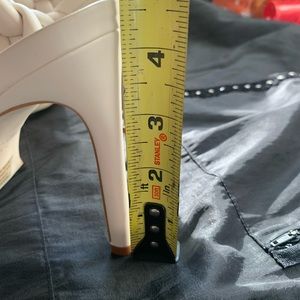 Reason for selling     To high and i can’t wear heels for so long